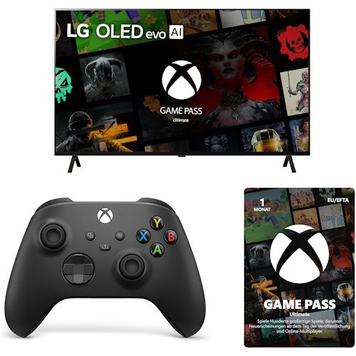🖥️🎮 LG 65″ Fernseher + Xbox Controller & 1 Monat Game Pass Ultimate für 999€ (statt 1.117€)