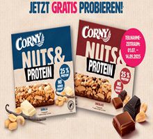 Corny Nuts & Protein gratis ausprobieren