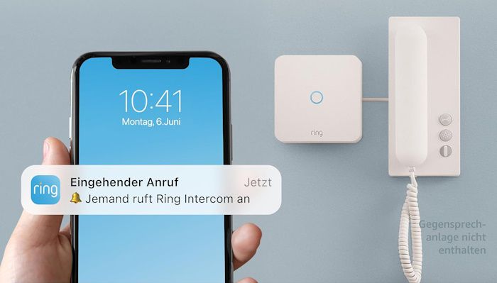 📷📞 Amazon Ring Intercom + Ring Indoor Cam für 59,99€ (statt 74€)