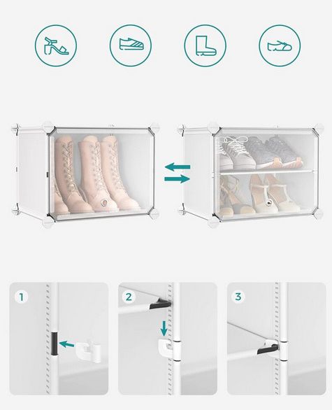 👠 Songmics Schuhschrank   10 Fächer für 29,99€ (statt 39€)