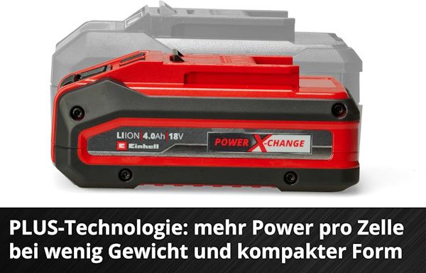 🔋 Einhell 4 Ah PLUS Power X Change Starter Kit für 41,39€ (statt 55€)