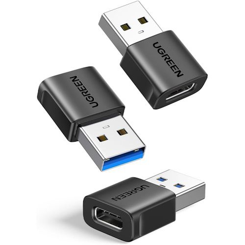 3x Pack UGREEN USB C auf USB Adapter mit bis 10 Gbps für 5,98€ (statt 7€)