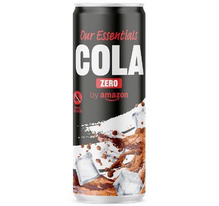 🥤 24er Pack by Amazon Cola Zero, je 330ml ab 9,60€   Nur 0,40€ pro Dose!