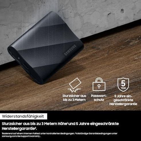 💾 Samsung T9 Portable SSD mit 2 TB für 178,99€ (statt 192€)