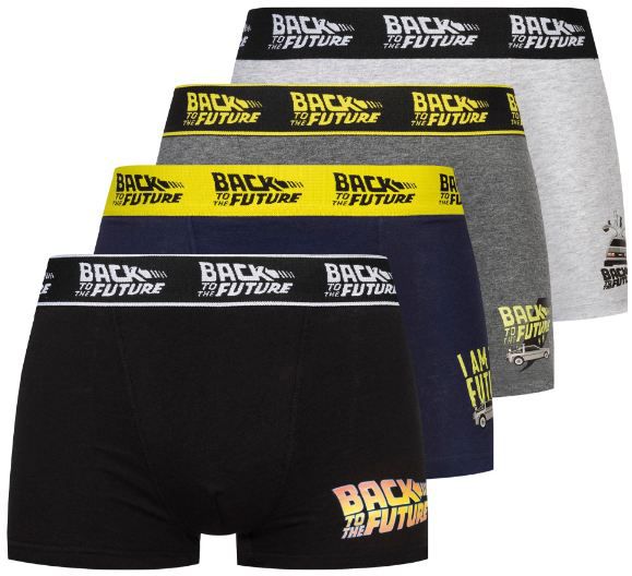 🩳 4er Pack Zurück in die Zukunft Boxershorts für 21,85€ (statt 30€)