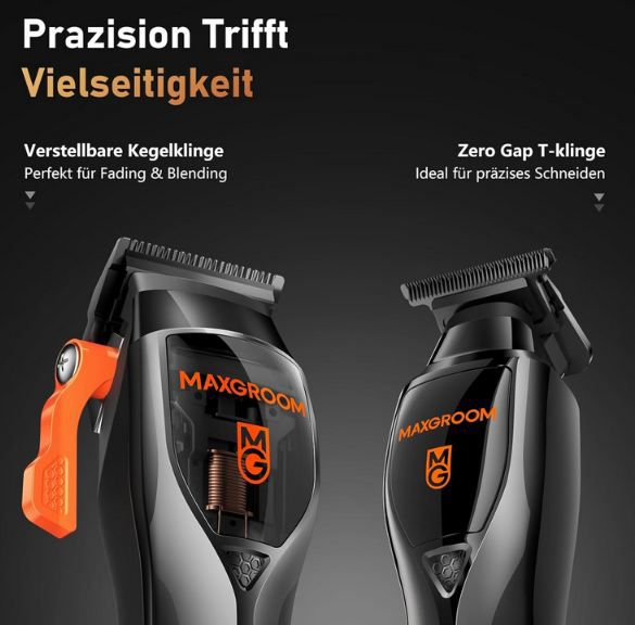 🪮 Maxgroom Haarschneidemaschinen Profi Set mit Trimmer für 52,24€ (statt 95€)