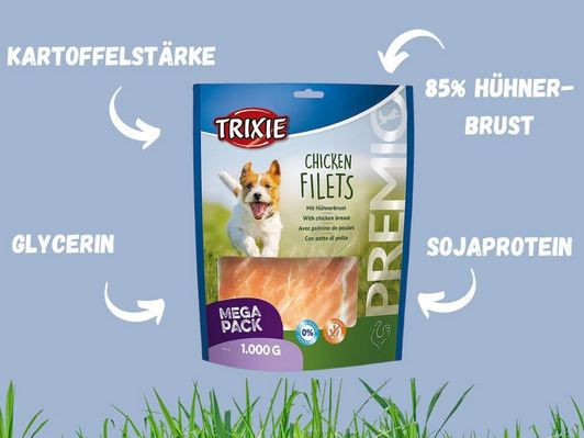 🐶 1Kg Trixie Premio Hunde Chicken Filets ab 19,37€ (statt 24€)