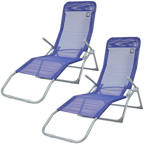 🏡 2er Set Bixente Gartenliege, 157cm, klappbar für 42€ (statt 76€)