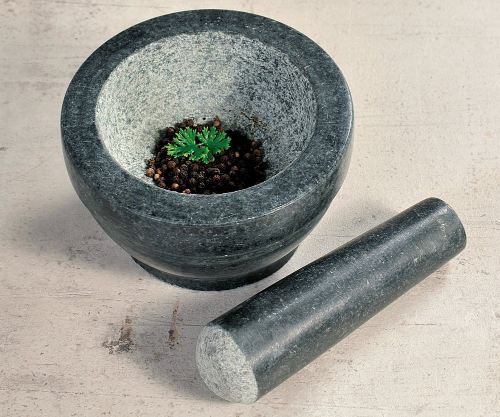 🌿 Kesper 71501 Mörser mit Schlegel aus Granit für 9,49€ (statt 18€)