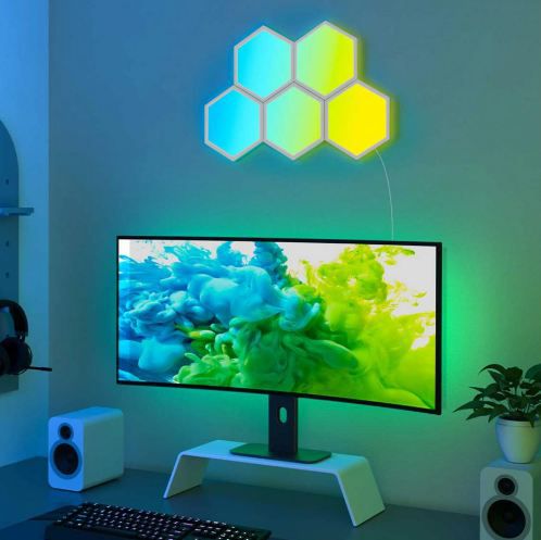 💡 2er Pack Govee Glide Hexa Light Panels, jeweils 5x Panels für 94,95€ (statt 113€)