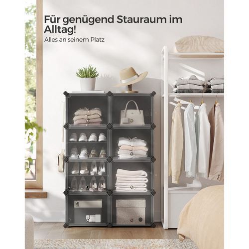 👞 Songmics Schuhregal mit 8 Fächern für 25,99€ (statt 35€)