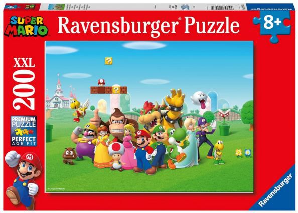 🧩 Ravensburger Super Mario Abenteuer Puzzle, 200 Teile für 8,49€ (statt 13€)