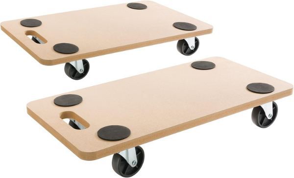 🥵 2er Set Arebos Rollbretter bis zu 200 kg Traglast für 23,71€ (statt 28€)