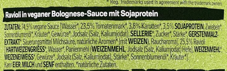 🍝 6er Pack Maggi Veg Ravioli Bolognese mit Soja Hack ab 14,49€ (statt 22€)