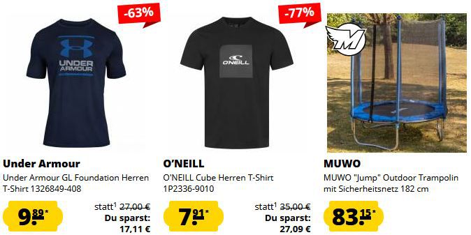 🔥 SportSpar RambaZamba Sale mit großen Rabatten   z.B. Marvel Thor Shirt ab 4,61€