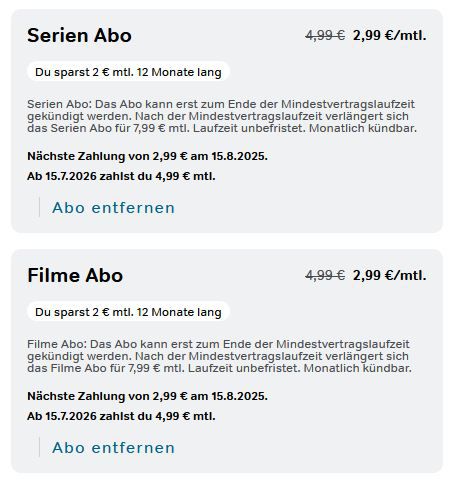 🔥🍿 12 Mon. WOW TV Filme + Serien für 5,98€ mtl (statt 10€)