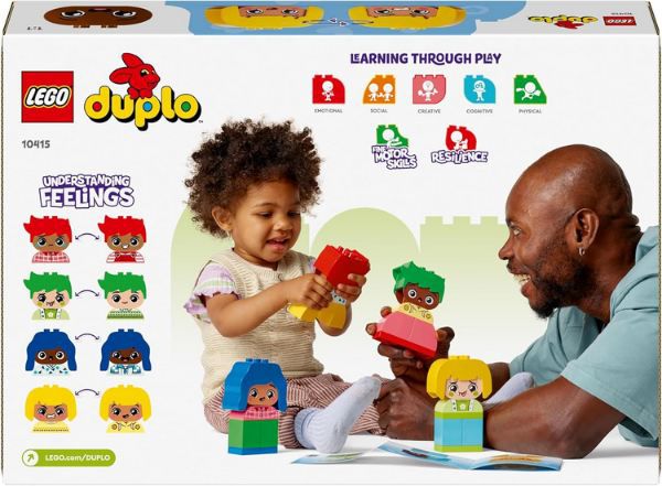 🧱 LEGO 10415 DUPLO Große Gefühle Stapelspiel für 14,99€ (statt 19€)