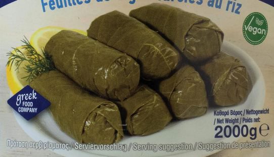 2Kg Zanae Weinblätter mit Reis in Öl ab 13,80€ (statt 20€)