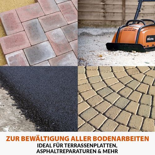 🏡 Evolution Power Tools H320 E Hulk Elektro Rüttelplatte für 280,49€ (statt 330€)