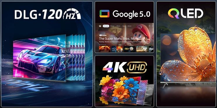 📺 CHIQ U43QM9G 43 4K UHD QLED TV mit 120Hz für 249,99€ (statt 330€)