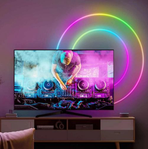 💡 5er Set Glide Hexa Light Panels + 2 Meter Neon Rope Light für 69,95€ (statt 87€)
