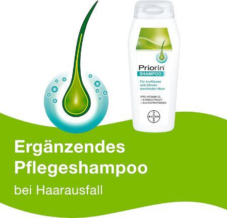 🪮 Priorin Haarshampoo zur Stärkung der Haare, 200ml ab 8,50€ (statt 11€)