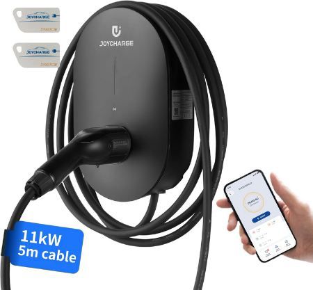 🔌 Joycharge Wallbox Typ 2 EV Ladestation mit App + 5m Kabel, 11kW für 329€ (statt 379€)