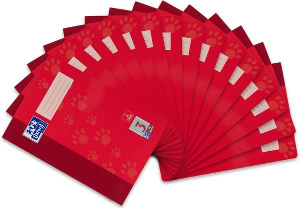 📝 15er Pack Oxford Schulheft A4, 16 Blatt, Lineatur 3 für 14,69€ (statt 18€)
