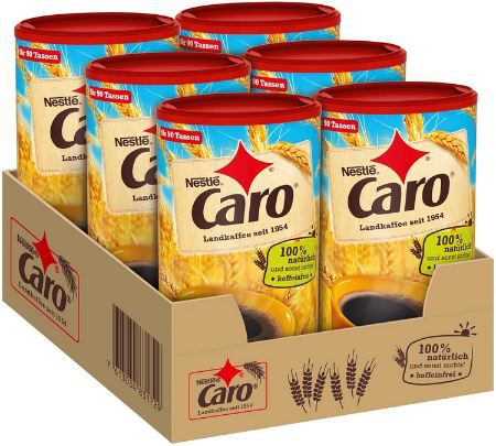 ☕ 6er Pack Nestle CARO Landkaffee, je 200g ab 17,85€ (statt 22€)