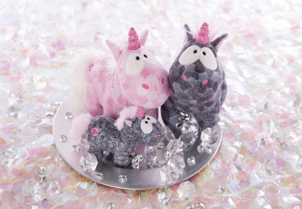 🦄 NICI Pink Diamond Einhorn Kuscheltier, 32cm für 10,51€ (statt 19€)