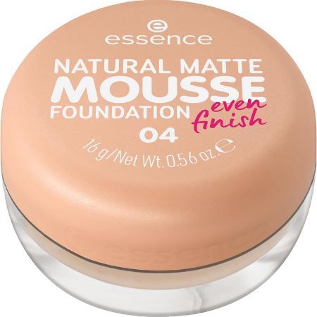 👩🏻 essence Natural Matte Mousse Foundation Nr. 04 für 2,99€ (statt 4€)