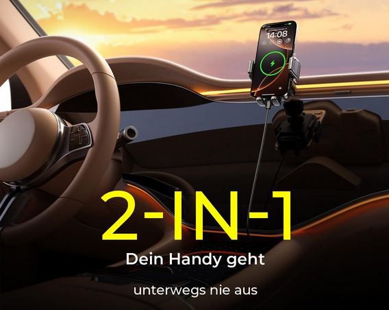 📱 LISEN Handyhalterung mit Ladefunktion, 15W für 14,99€ (statt 30€)