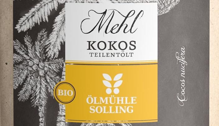 🥥 Ölmühle Solling Kokosmehl, teilentölt, 500g ab 3,29€ (statt 5€)