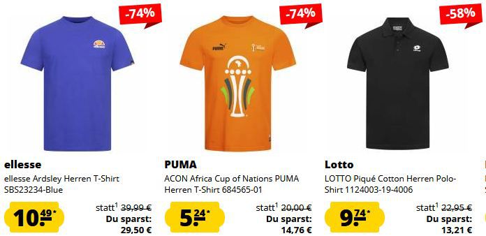 🔥 SportSpar Sale on Sale mit 25% Rabatt auf Nike, Ellesse, Puma, adidas & Gymshark