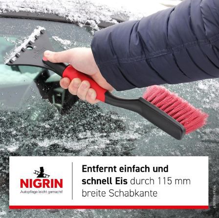 ❄️ Nigrin Eiskratzer mit Schneebesen & ergonomischen Griff für 4,59€ (statt 10€)