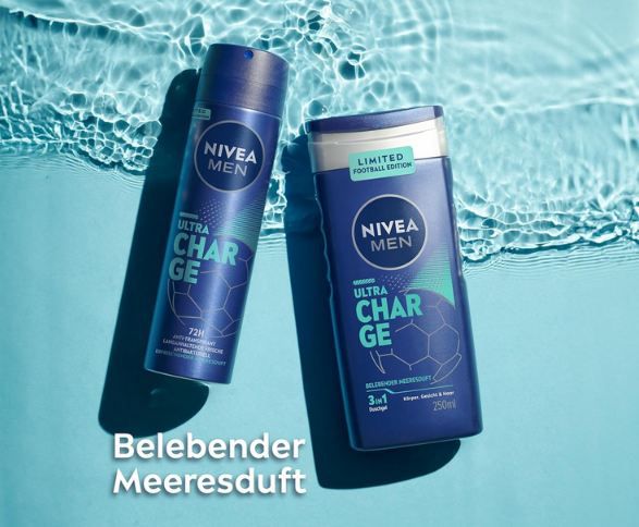👃🏻 Nivea Men Ultra Charge Limited Football Edition Deo ab 2€ (statt 3€)