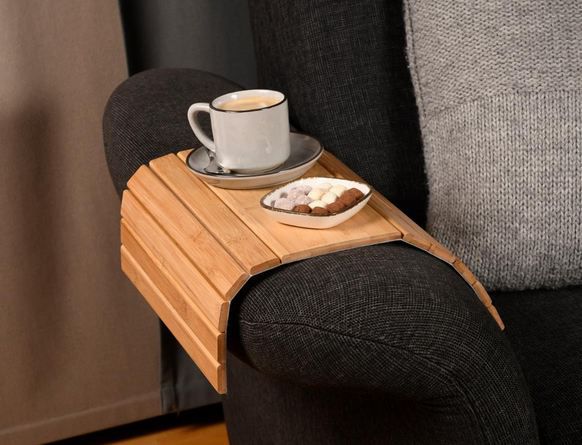 🎍 Kesper Flexibles Sofatablett aus Bambus für 9,49€ (statt 12€)