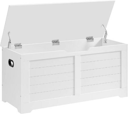 Vasagle Sitzbank mit Stauraum im Landhausstil für 44,99€ (statt 60€)