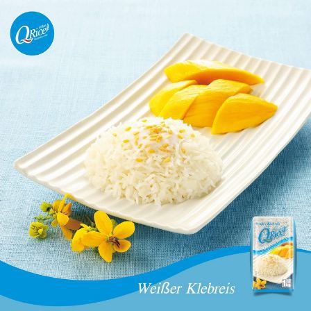 🍚 1Kg Q Rice Weißer Langkorn Klebreis ab 3,51€ (statt 5€)