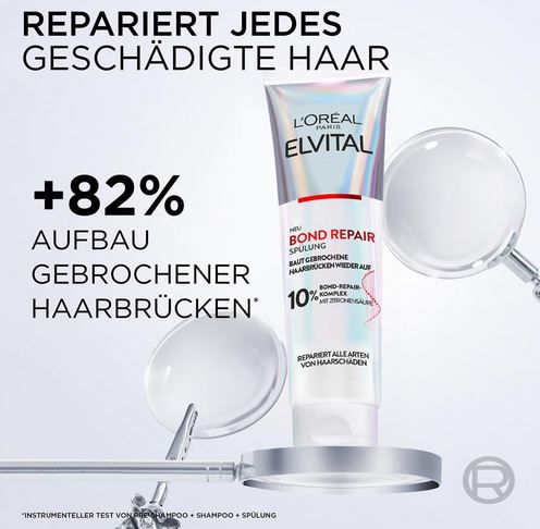 🪮 LOréal Paris Elvital Bond Repair Spülung, 150ml ab 5,69€ (statt 7€)