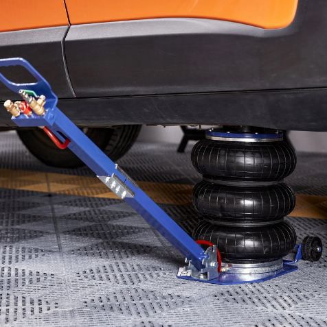 🚗 Vevor Air Jack 3t Pneumatischer Wagenheber, 140 450mm für 68,99€ (statt 93€)