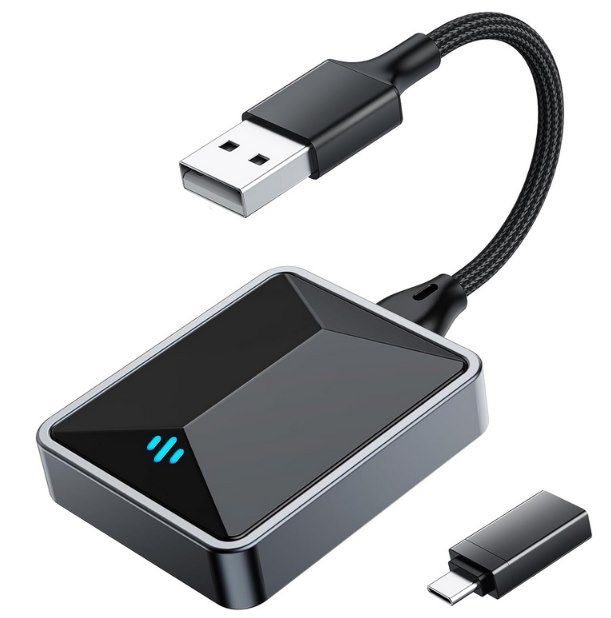 Volam 2in1 Carplay & Android Auto Wireless Adapter für 23,99€ (statt 30€)