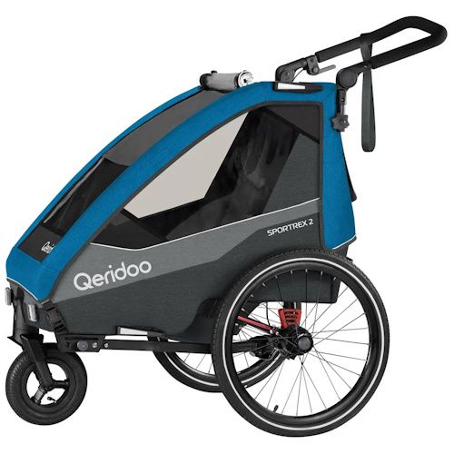 🚲 Qeridoo Fahrradanhänger Sportrex 2 Limited Edition für 351,95€ (statt 479€)