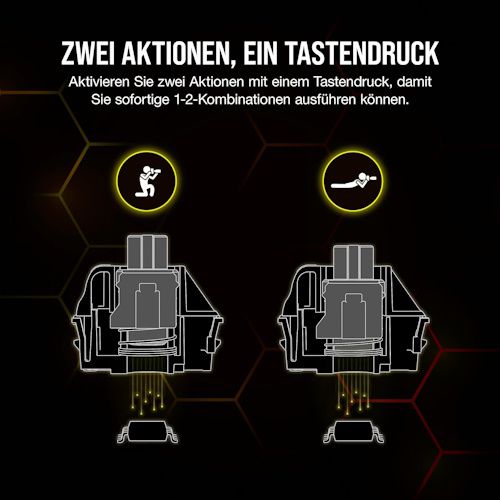CORSAIR K70 MAX RGB Gaming Tastatur für 169,99€ (statt 190€)