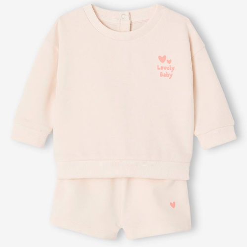 🐤 Vertbaudet Sale bis zu 60%: z.B. Vertbaudet Baby-Set Sweatshirt & Shorts für 14,98€ (statt 25€)