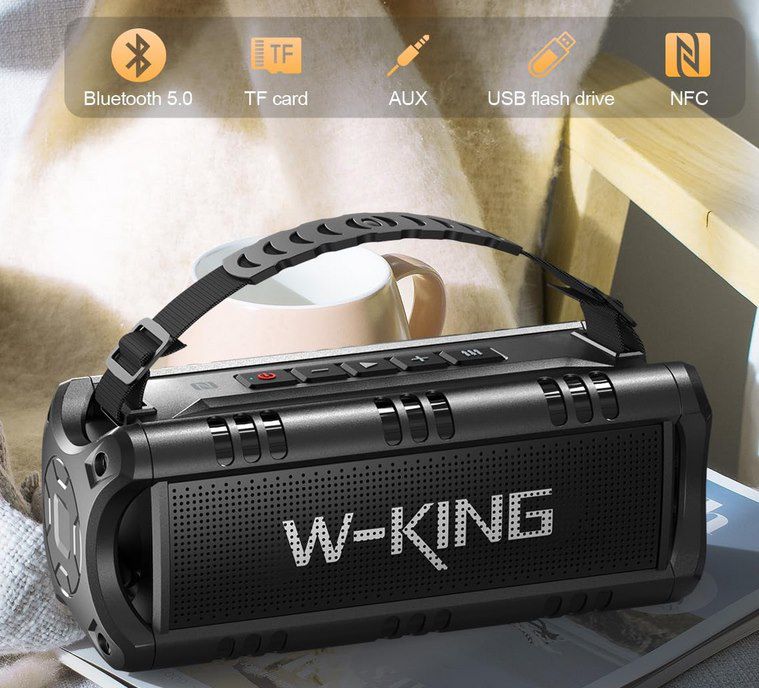 🎵🔊 W KING D8 Mini BT 5.0 30W Lautsprecher für 40,19€ (statt 55€)