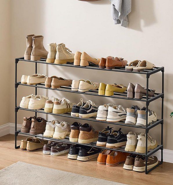 SONGMICS Schuhregal auf 4 Ebenen für bis 30 Paar für 16,99€ (statt 20€)
