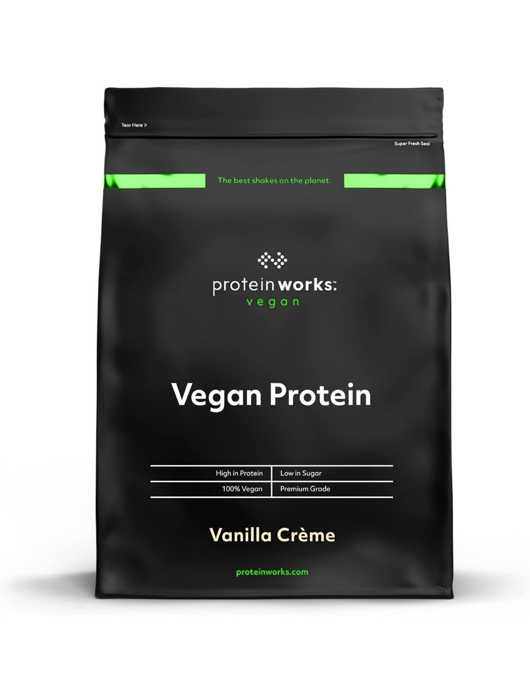 Veganes Proteinpulver  Vegan Eiweißpulver  33 Servings  Vanillecreme  1kg