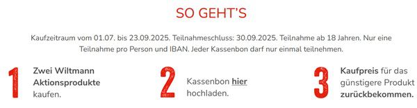 Salamissimo Snacks von Wiltmann: 2+1 Gratis Aktion