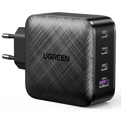 ⚡ Ugreen USB C Ladegerät 65W Netzteil mit 4 Ports für 25,99€ (statt 34€)